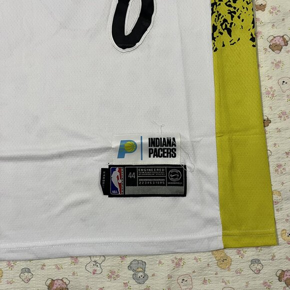 Indiana Pacers #0 Tyrese Haliburton White NBA Jersey - Picture 4 of 6